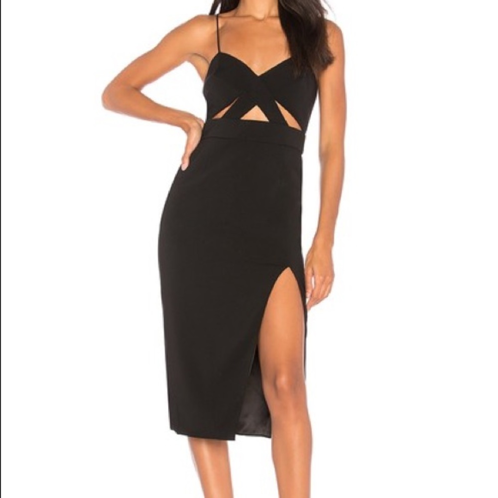 Jay Godfrey Little Black Dress With Cutouts